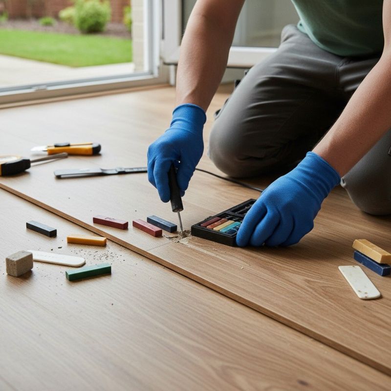 Linoleum Floor Repair